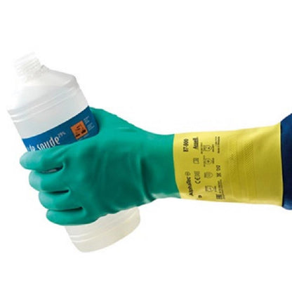 Ansell AlphaTec Latex Neoprene Blend Chemical Resistant Gloves 87-900