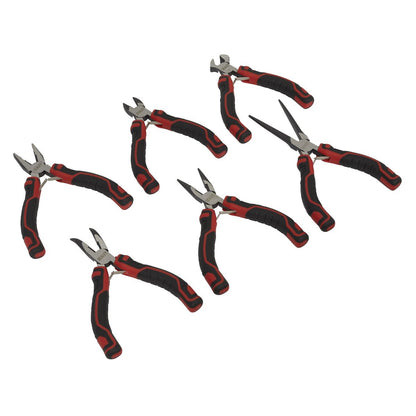 Sealey AK8381 Mini Pliers Set 6pc