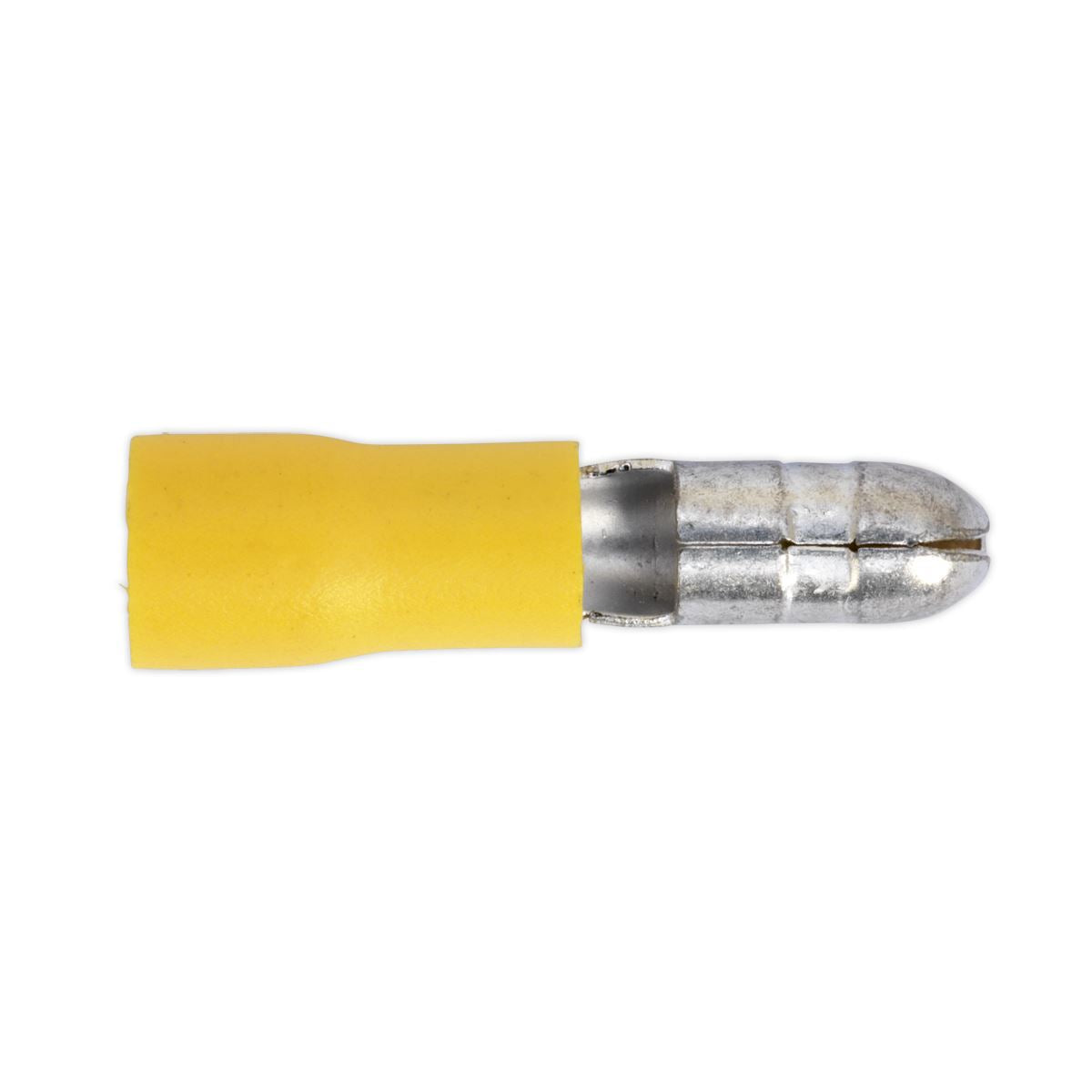 Sealey YT21 Bullet Terminal Ø5mm Yellow Pack of 100