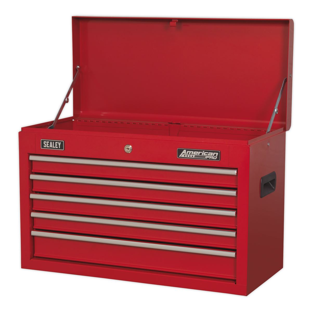 Sealey AP225 Topchest 5 Drawer with Ball-Bearing Slides - Red