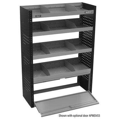 Sealey APMSV01 Modular Flat Shelf Van Storage Unit 925mm