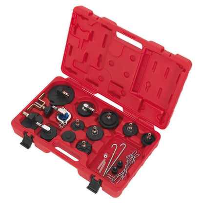 Sealey VS0204B Brake & Clutch Bleeder Cap Set