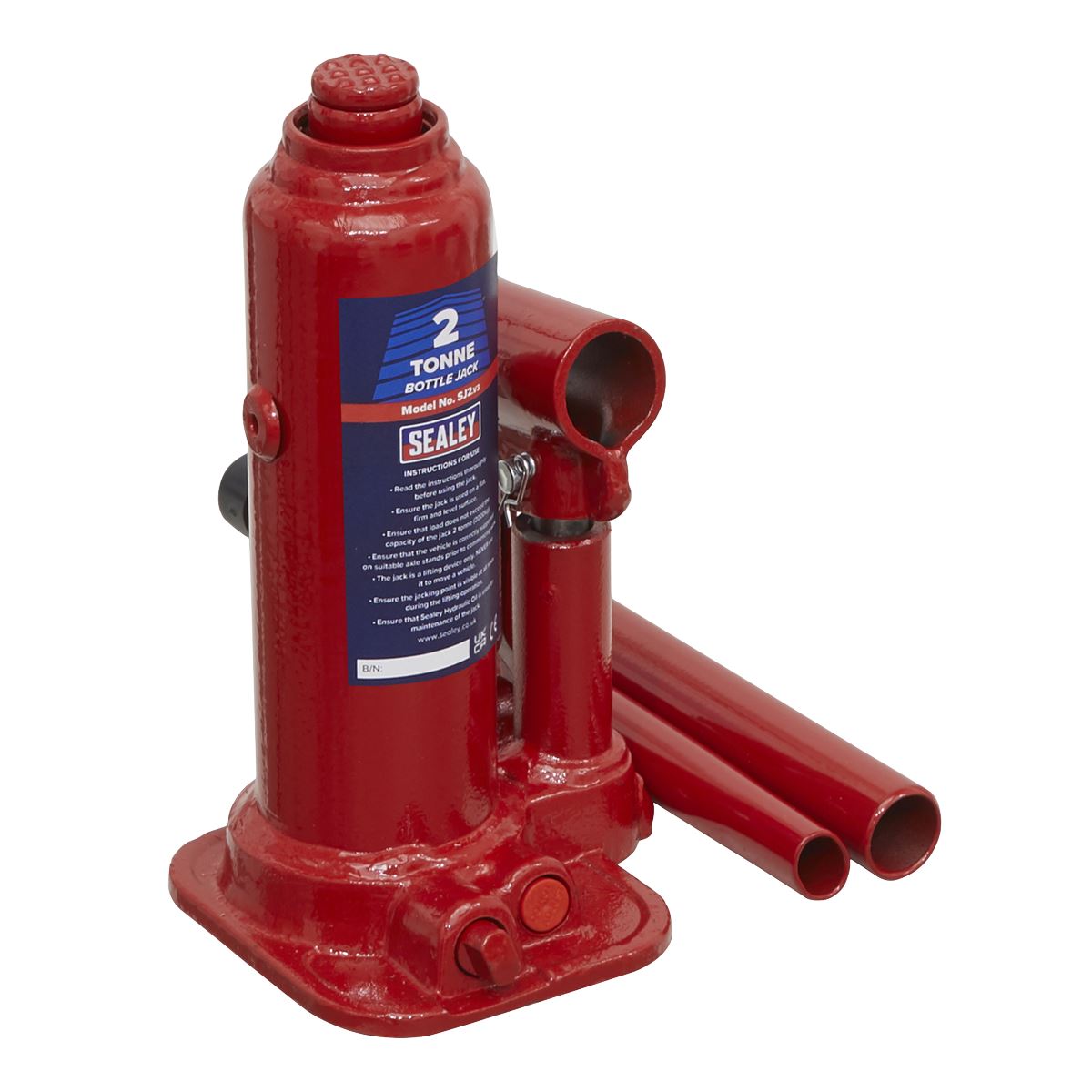 Sealey SJ2 Bottle Jack 2 Tonne