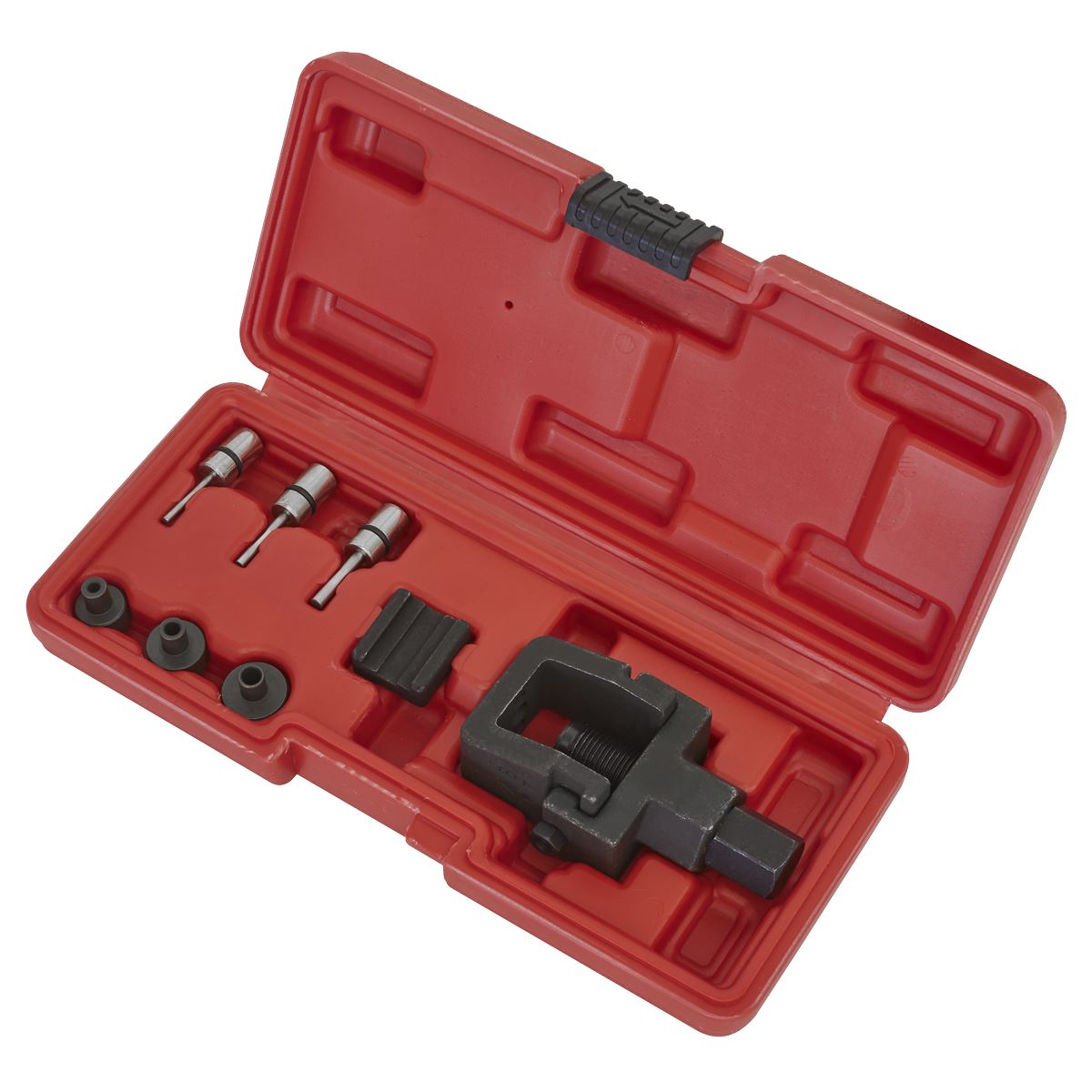 Sealey SMC4 Heavy-Duty Motorcycle Chain Splitter & Riveting Tool Set