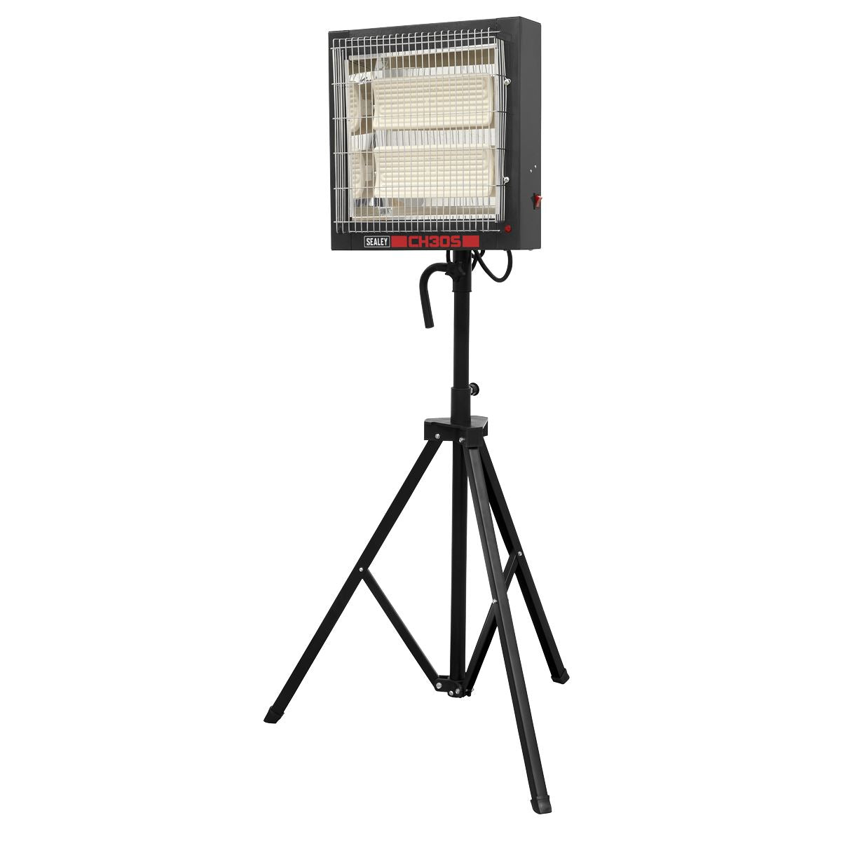 Sealey CH30S Ceramic Heater with Tripod Stand 1.4/2.8kW 230V