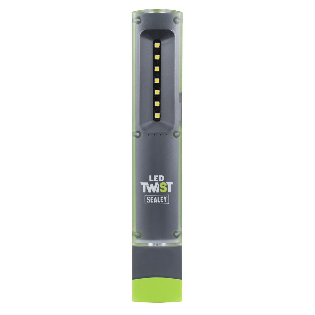 Sealey LED401G LED Twist Rechargeable Inspection Light 2W & 1W SMD LED