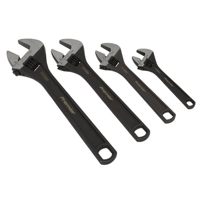 Sealey AK9567 Adjustable Wrench Set 4pc