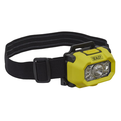 Sealey HT452IS Head Torch 1.8W SMD LED Intrinsically Safe ATEX/IECEx Approved