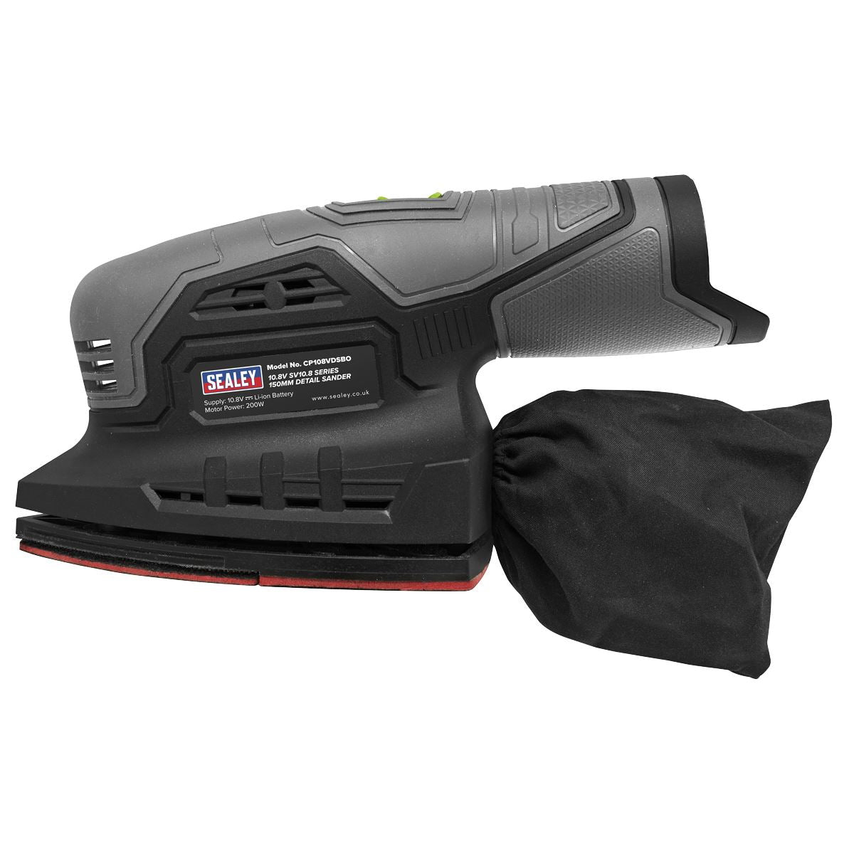 Sealey CP108VDS Cordless 150mm Detail Sander 10.8V 2Ah SV10.8