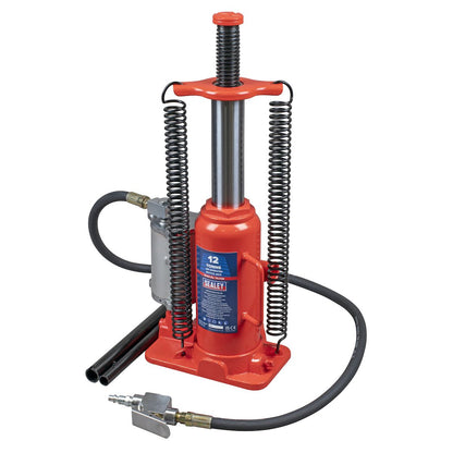 Sealey YAJ12S Air Operated Hydraulic Bottle Jack 12 Tonne