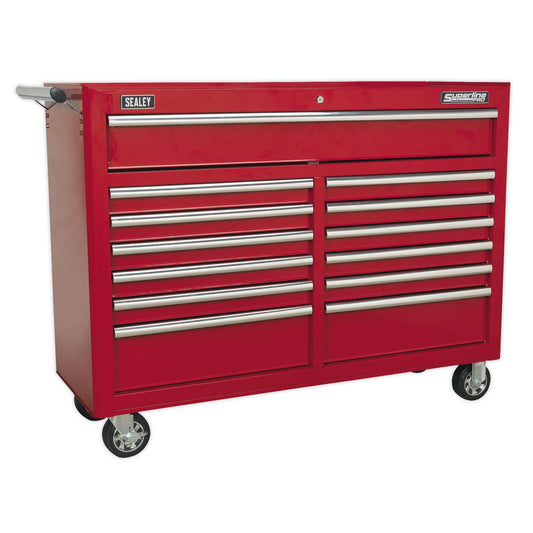 Sealey AP5213T Rollcab 13 Drawer with Ball-Bearing Slides - Red