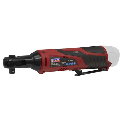 Sealey CP1202 Cordless Ratchet Wrench 3/8"Sq Drive 12V SV12 Series - Body Only