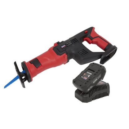 Sealey CP20VRSKIT1 Cordless Reciprocating Saw Kit 20V 2Ah SV20 Series