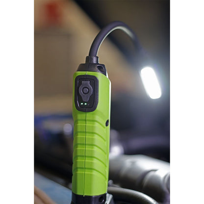 Sealey LEDFLEXG Flexi Rechargeable Inspection Light 5W COB & 3W SMD LED