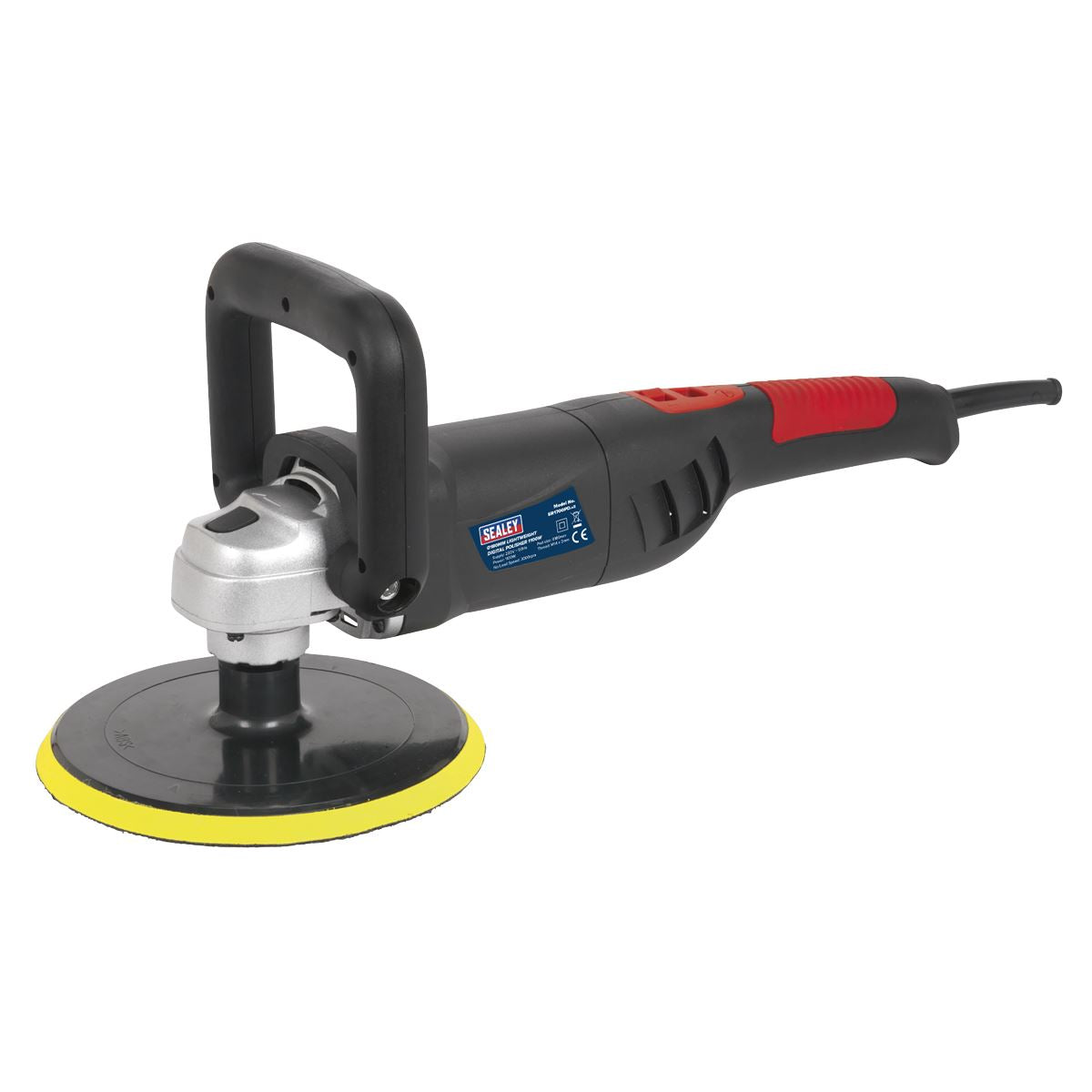 Sealey ER1700PD Polisher Digital Ø180mm 1100W/230V Lightweight