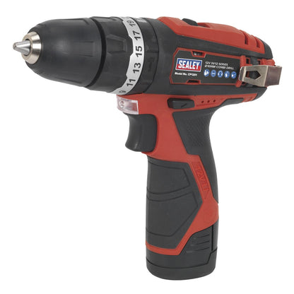 Sealey CP1201 Cordless Combi Drill Ø10mm 12V SV12 Series - Body Only