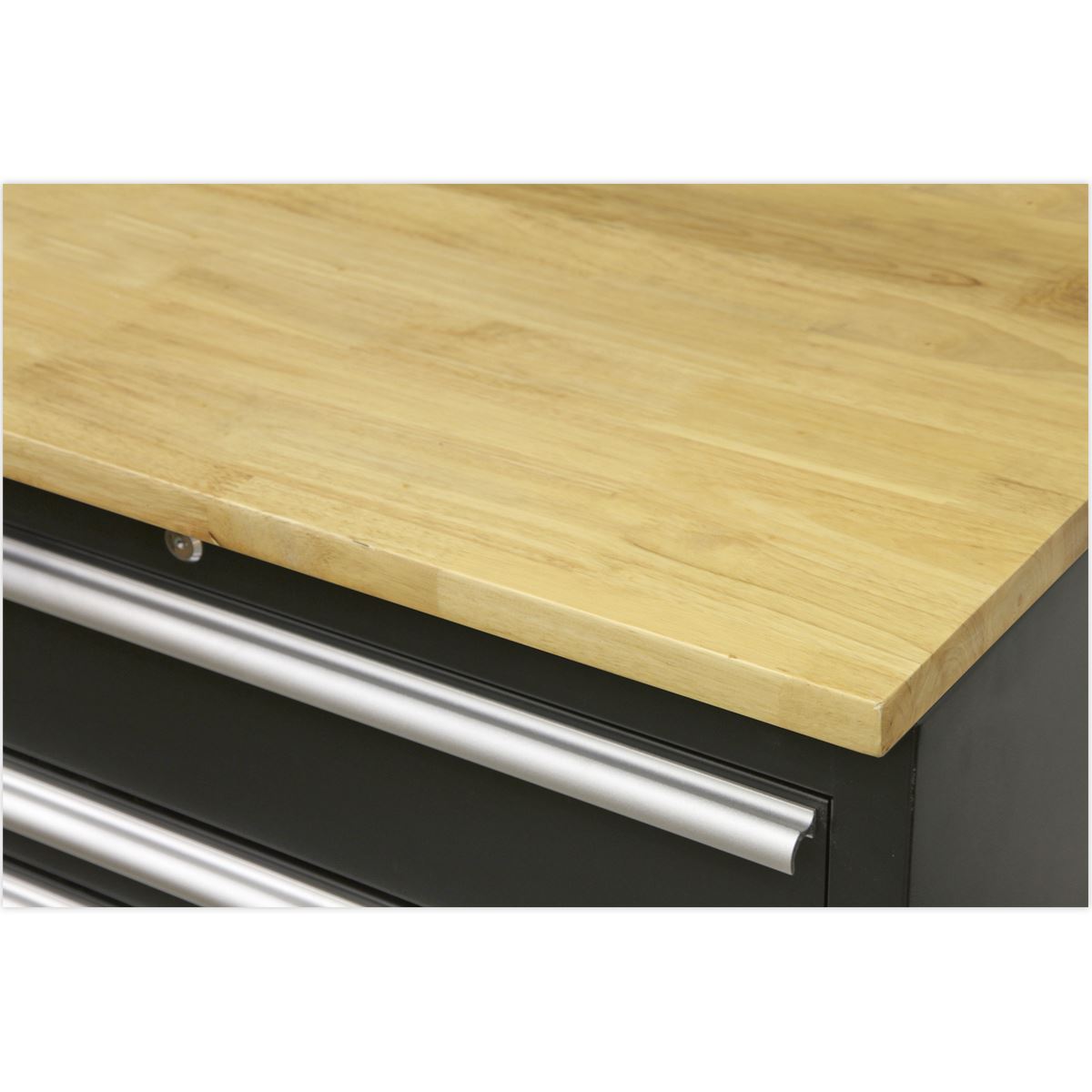 Sealey APMSCOMBO4W Premier 2.3m Storage System - Oak Worktop