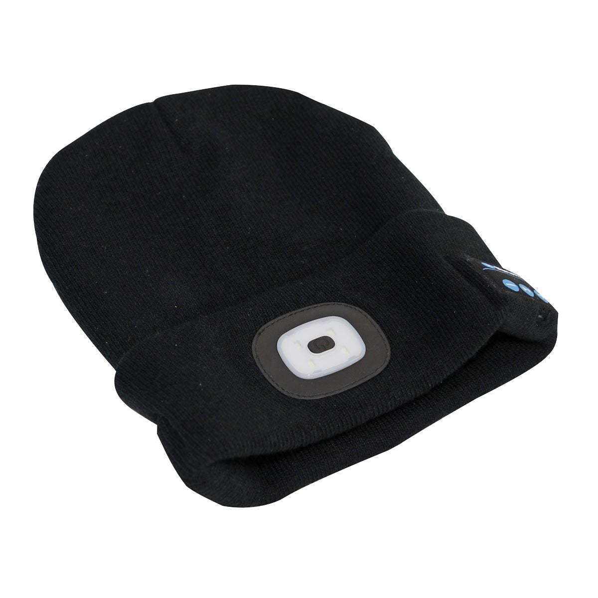 Sealey LED185W Beanie Hat 1W SMD LED USB Rechargeable with Wireless Headphones