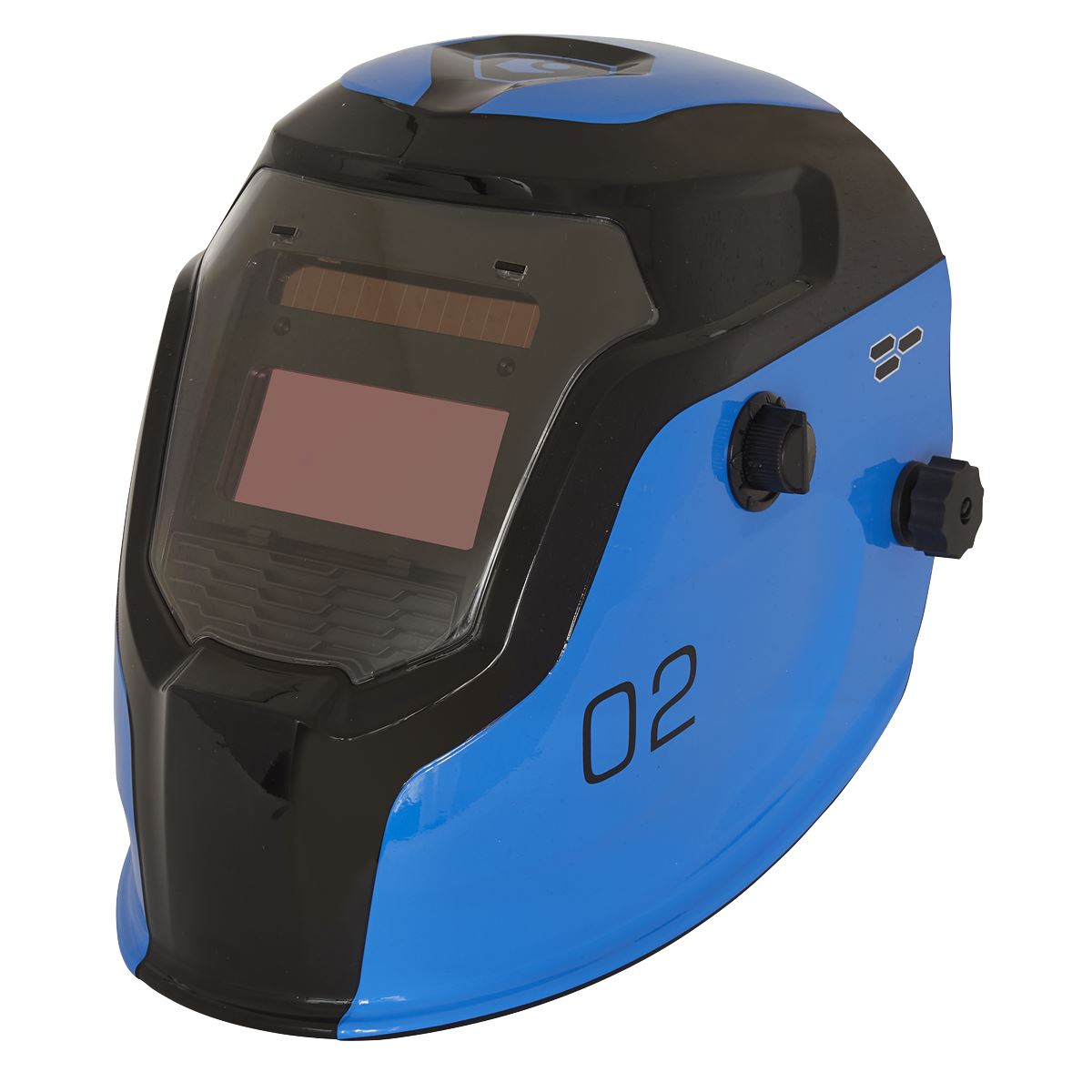 Sealey PWH2 Auto Darkening Welding Helmet - Shade 9-13 - Blue