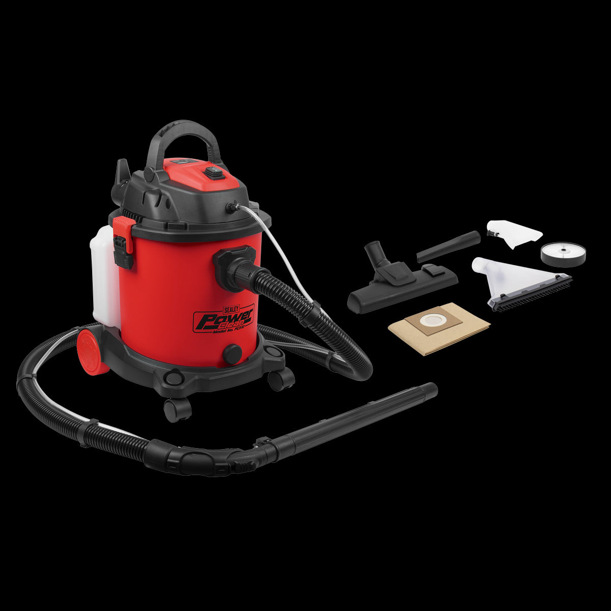 Sealey PC310 Valeting Machine Wet & Dry with Accessories 20L 1400W 230V-McCormickTools