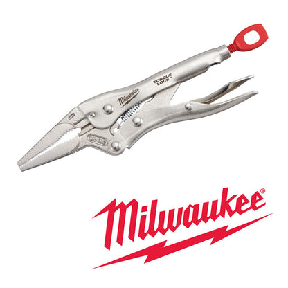 Milwaukee 6" Torque Lock Long Nose Locking Pliers Mole Grips 4932471731