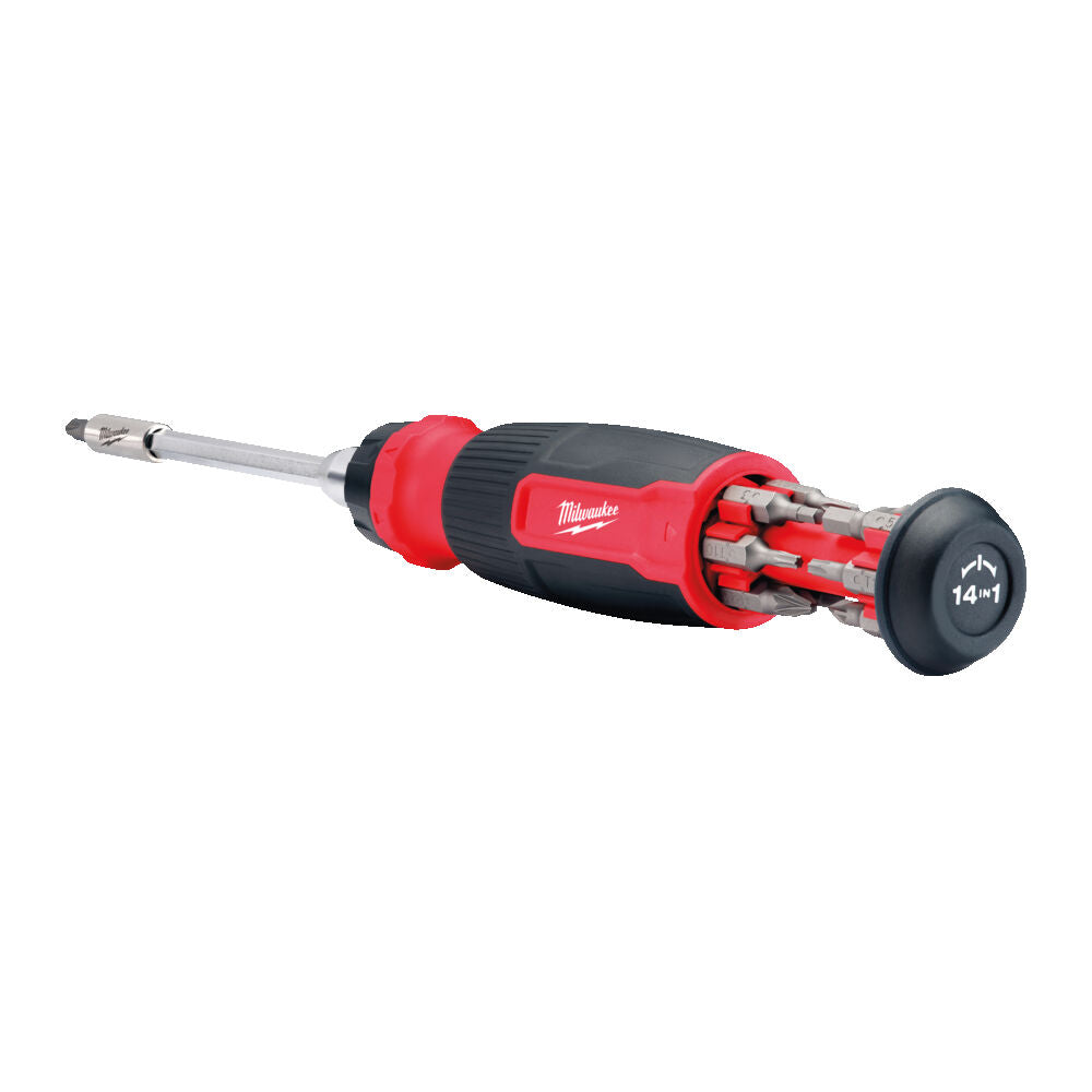 Milwaukee 4932480582 14 in 1 Precision Rachet Multi-Bit Screwdriver Set