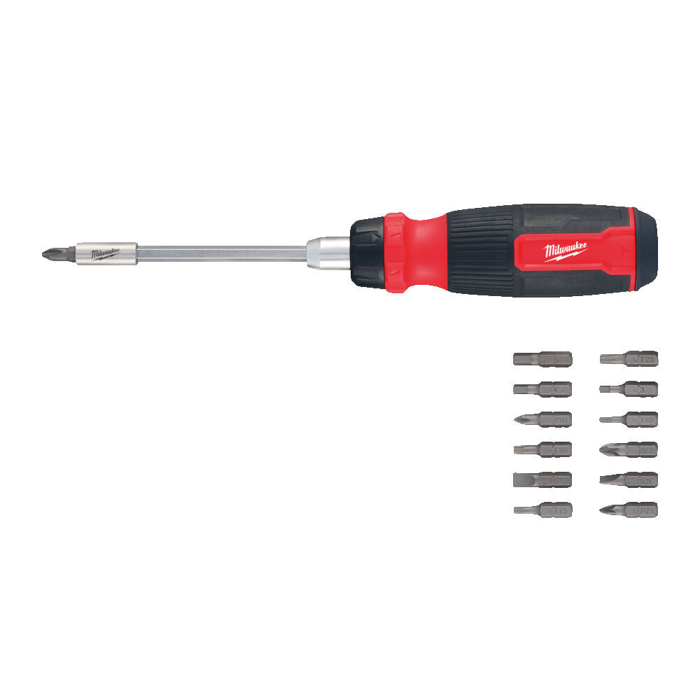 Milwaukee 4932480582 14 in 1 Precision Rachet Multi-Bit Screwdriver Set