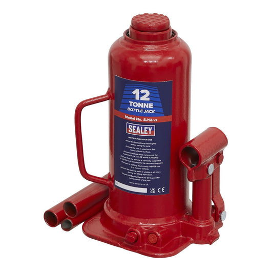 Sealey SJ12 Bottle Jack 12 Tonne