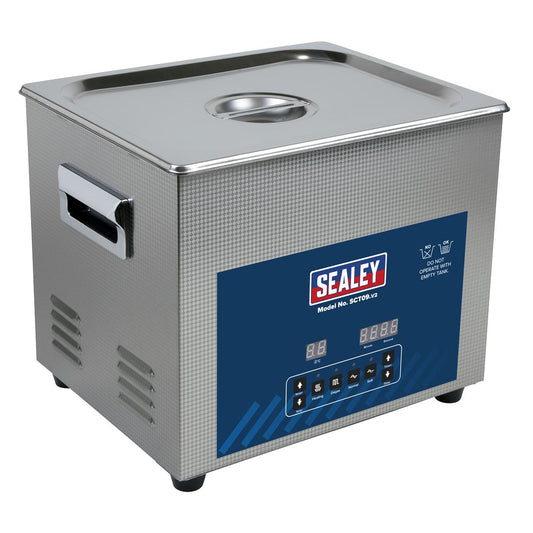 Sealey SCT09 Ultrasonic Parts Cleaning Tank 9L