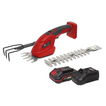 Sealey CP20VGT3KIT1 Cordless 3-in-1 Garden Tool Kit 20V 2Ah SV20 Series