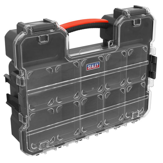 Sealey APAS10R Parts Storage Case with Fixed & Removable Compartments