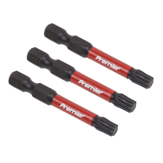 Sealey AK8245 TRX-Star* T30 Impact Power Tool Bits 50mm - 3pc