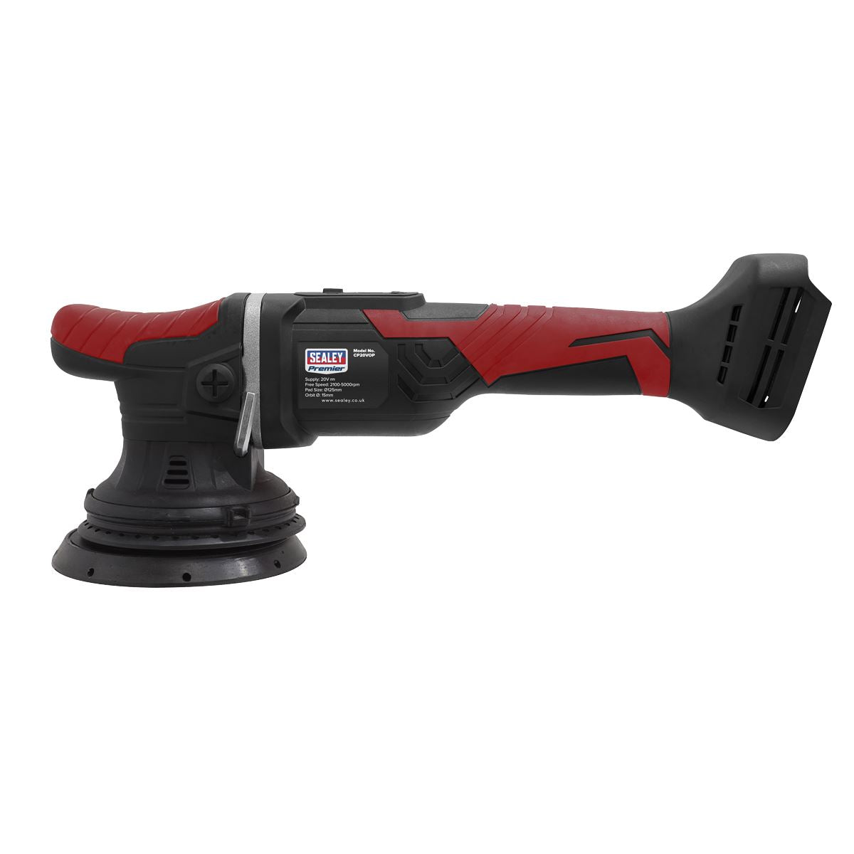 Sealey CP20VOP Cordless Orbital Polisher Ø125mm 20V SV20 Series Lithium-ion - Body Only