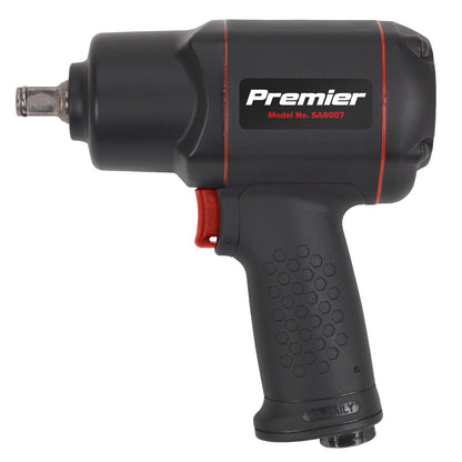 Sealey SA6007 Air Impact Wrench 1/2"Sq Drive - Twin Hammer