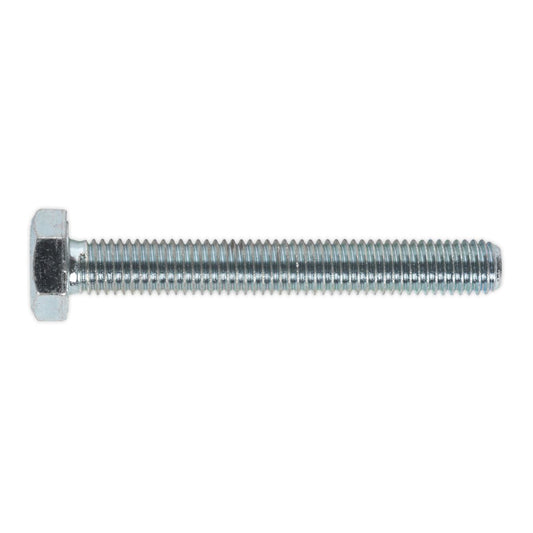 Sealey SS1075 HT Setscrew M10 x 75mm 8.8 Zinc Pack of 25