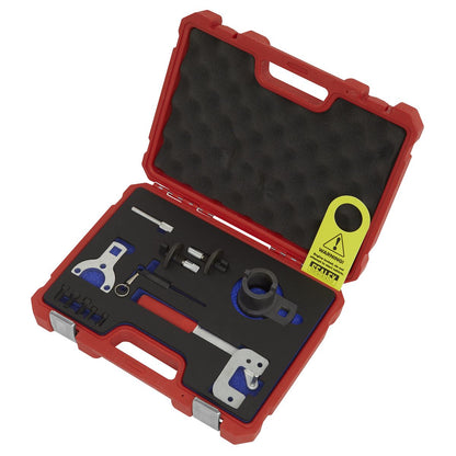 Sealey VSE6191 Diesel Engine Timing Tool Kit - for Alfa Romeo Ford PSA Suzuki GM 1.3D 16v - Chain Drive