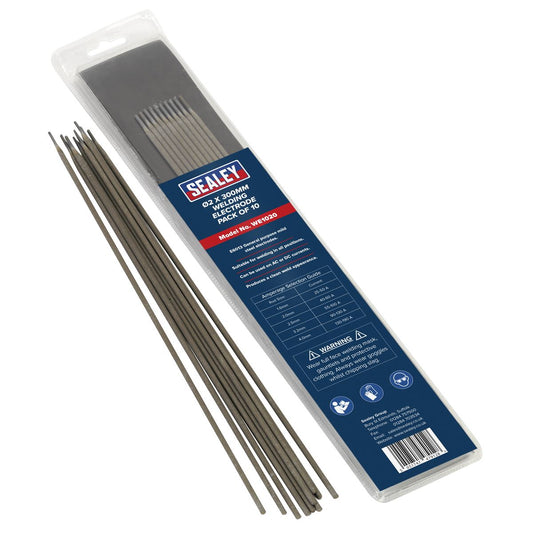 Sealey WE1020 Welding Electrode Ø2 x 300mm Pack of 10