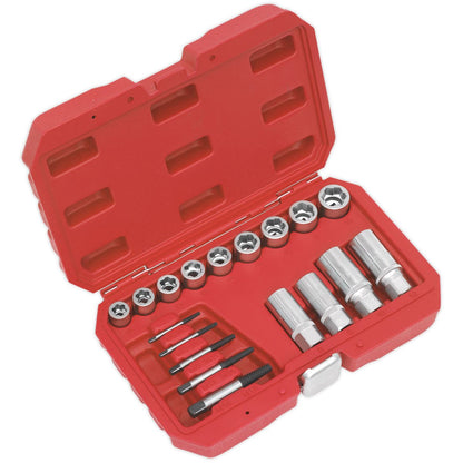 Sealey AK751 Bolt Stud & Screw Extractor Set 18pc