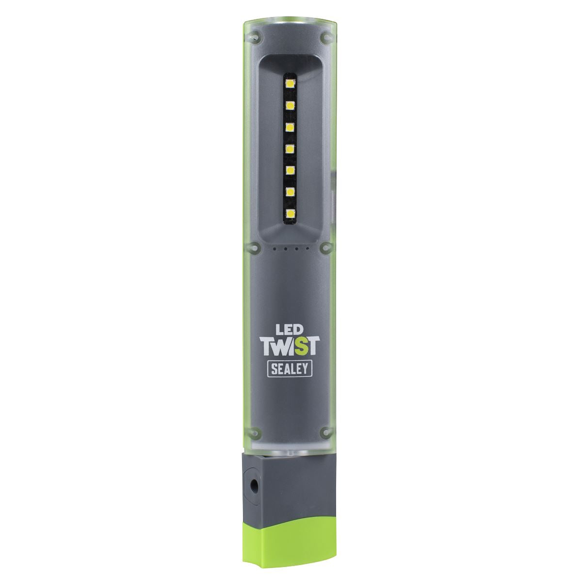 Sealey LED401G LED Twist Rechargeable Inspection Light 2W & 1W SMD LED