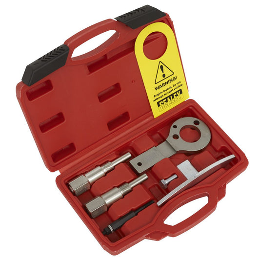 Sealey VSE5961 Diesel Engine Timing Tool Kit - for Alfa Romeo Fiat Lancia - 1.6D/1.9D/2.0D/2.4D - Belt Drive