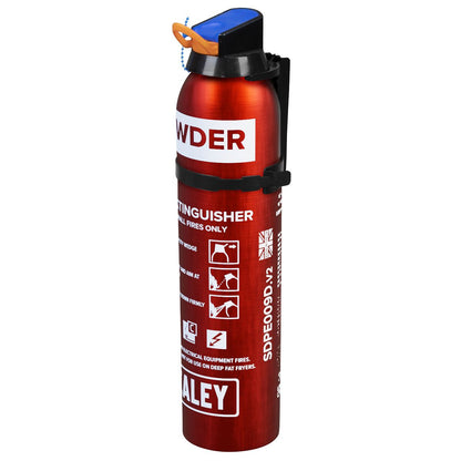 Sealey SDPE009D Fire Extinguisher 0.95kg Dry Powder - Disposable