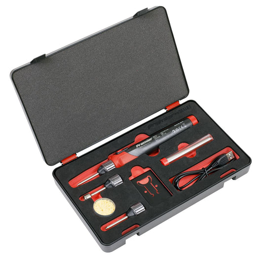 Sealey SDL11 Rechargeable Soldering Iron Kit 30W