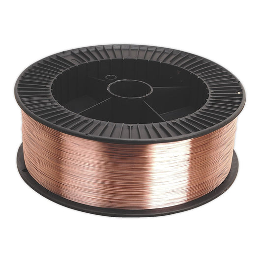 Sealey MIG/888806 Mild Steel MIG Wire 15kg 0.6mm A18 Grade