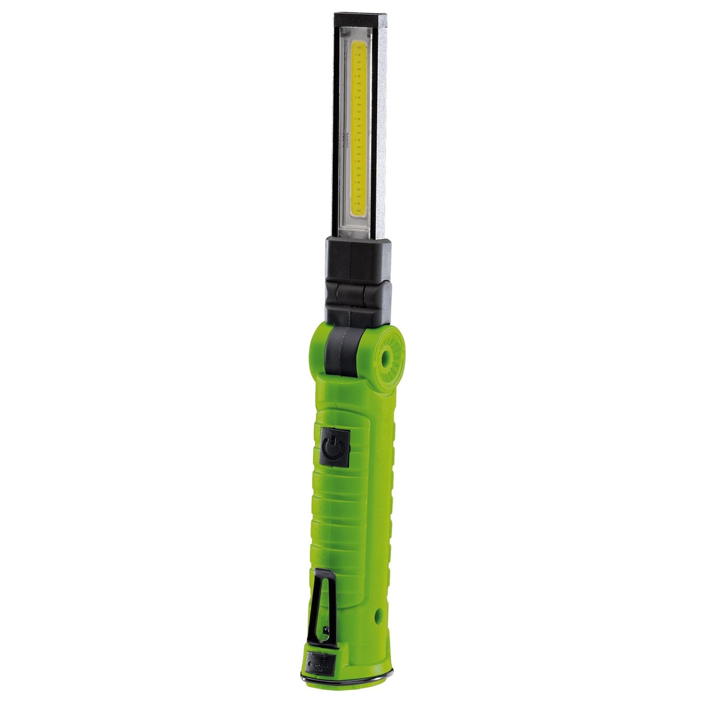 Draper 11856 COB/SMD LED Rechargeable Slimline Inspection Lamp 3W 170 Lumens Green 1 x USB Cable Supplied