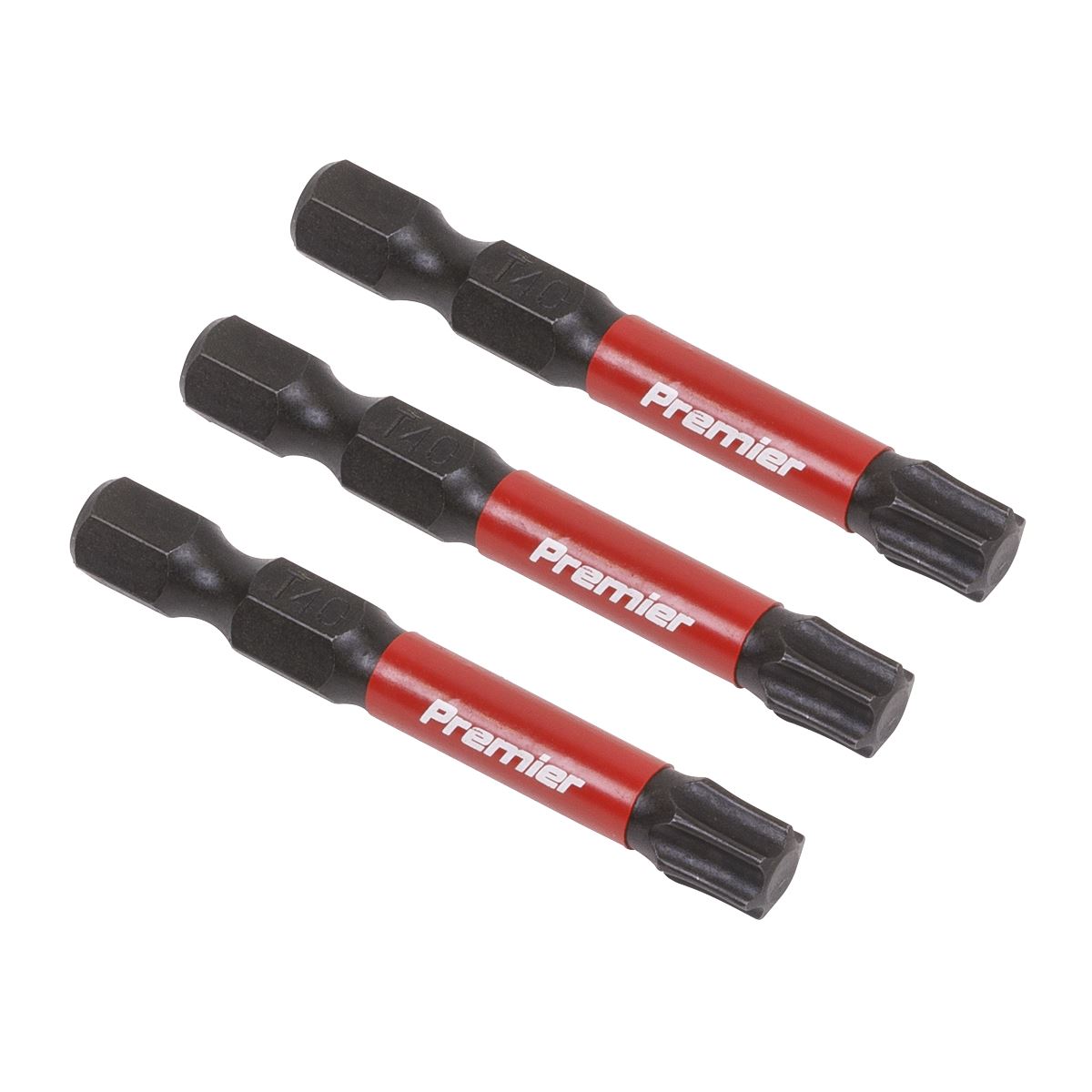 Sealey AK8246 TRX-Star* T40 Impact Power Tool Bits 50mm - 3pc