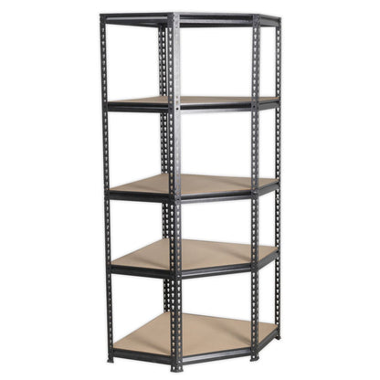 Sealey AP7150C Corner Racking Unit 5 Level 150kg Capacity Per Level