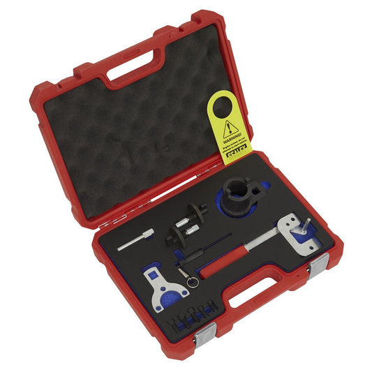 Sealey VSE6191 Diesel Engine Timing Tool Kit - for Alfa Romeo Ford PSA Suzuki GM 1.3D 16v - Chain Drive