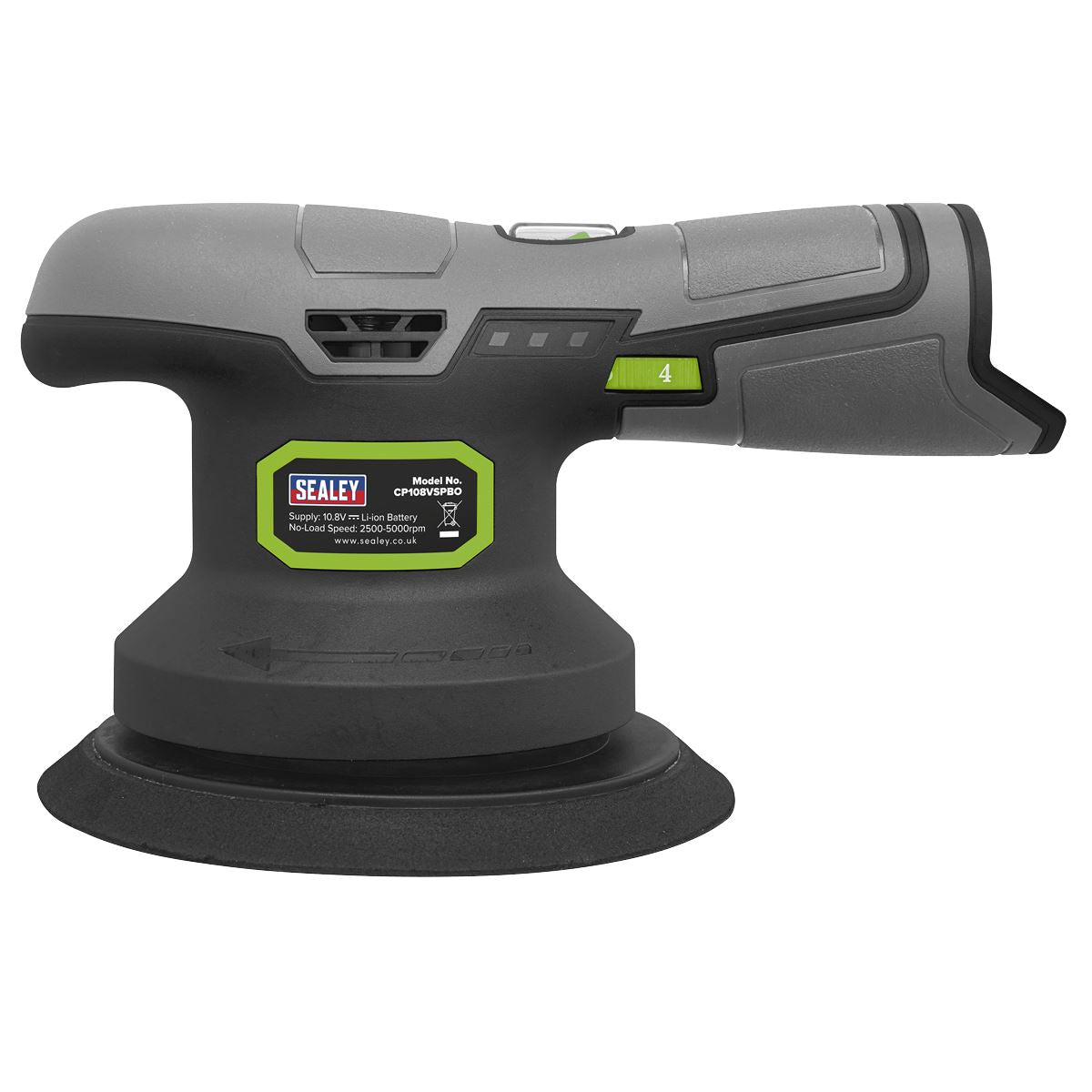 Sealey CP108VSPBO Ø150mm Dual Action Sander/Polisher 10.8V SV10.8 Series - Body Only