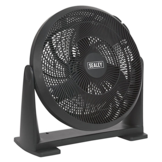 Sealey SFF16 Desk/Floor Fan 3-Speed 16" 230V