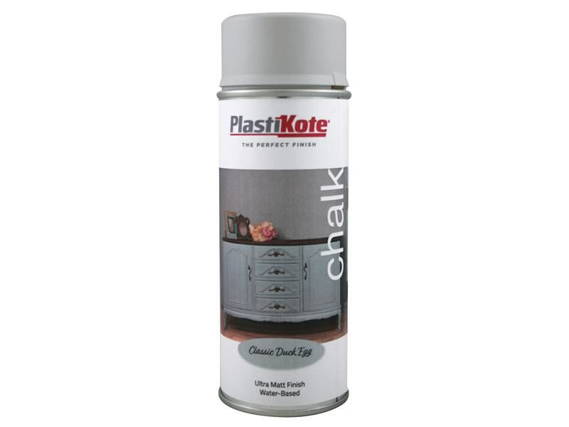 Plastikote Chalk Finish Spray Classic Duck Egg 400ml